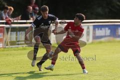 Kreispokal - Saison 2025/26- SV Eitensheim- TSV Gaimersheim  - Marcus Keilwerth (Nr.13 - TSV Gaimersheim) - Ali Ata rot Eitensheim - Foto: Meyer Jürgen