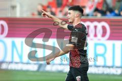 3. Liga; FC Ingolstadt 04 - 
SV Sandhausen; Tor Jubel Treffer Felix Keidel (43, FCI)