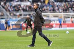 3. Liga; TSV 1860 München - FC Ingolstadt 04; vor dem Spiel Cheftrainer Michael Köllner (FCI)