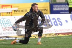 3. Liga; VfB Oldenburg - FC Ingolstadt 04; vor dem Spiel Torwart Marius Funk (1, FCI)