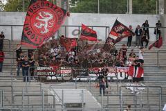 3. Liga - Saison 2026/27 - 1. FC Saarbrücken - FC Ingolstadt 04  -  mitgereiste Fans -  - XXXXX - Foto: Meyer Jürgen