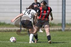 2. Bundesliga Frauen - Saison 2025/26 - FC Ingolstadt 04 Frauen - Borussia Mönchengladbach - Katharina Reikersdorfer (Nr.20 - FC Ingolstadt Frauen I) - Kessels Imke weiss M`Gladbach  - Foto: Meyer Jürgen