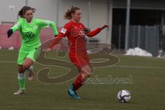 2. Frauen-Bundesliga - Saison 2021/2022 - FC Ingolstadt 04 - VFL Wolfsburg II - Maier Ramona (#18 FCI) - Foto: Meyer Jürgen