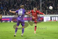 3. Liga; VfL Osnabrück - FC Ingolstadt 04; Max Plath (14 FCI) Torchance verpasst Kehl Lars (18 VFL)