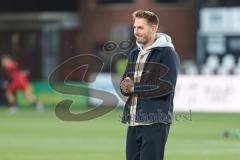 3. Liga; SC Verl - FC Ingolstadt 04; vor dem Spiel Cheftrainer Tobias Strobl (Verl)