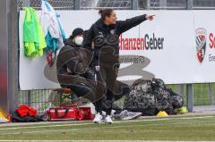 A - Junioren Bundesliga Süd/Südwest -  Saison 2021/2022 - FC Ingolstadt 04 - Heidenheim - Sabrina Wittmann Trainerin FCI - Foto: Meyer Jürgen