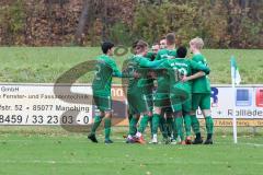 BZL - Oberbayern Nord - SV Manching - SV Kasing -  Thomas Schreiner (#11 Manching) macht den 1:0 Führungstreffer - jubel - Foto: Jürgen Meyer