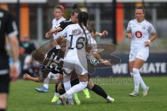 2. Bundesliga Frauen - Saison 2023/24 - FC Ingolstadt 04 Frauen - Turbine Potsdam - Katharina Böhm (Nr.25 - FCI)Hahn Maya weiss Potsdam - XXXXX - Foto: Meyer Jürgen