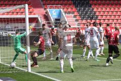 3. Liga - FC Ingolstadt 04 - FSV Zwickau - Tor Jubel Björn Paulsen (4, FCI) Marcel Gaus (19, FCI) Torwart Brinkies Johannes (1 Zwickau) Nico Antonitsch (5, FCI)