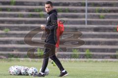 Bayernliga Süd - Saison 2021/2022 - FC Ingolstadt 04 II - VfB Hallbergmoos - Käs Alexander Trainer FCI - Foto: Meyer Jürgen