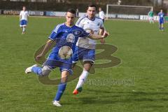 Fußball - Kreisklasse 2 - DJK Ingolstadt - SV Hundszell - Michael Anspann 2 facher Torschütze zum 2:1 und 3:1 blau DJK Ingolstadt - Foto: Jürgen Meyer