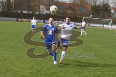 Fußball - Kreisklasse 2 - DJK Ingolstadt - SV Hundszell - Michael Anspann 2 facher Torschütze zum 2:1 und 3:1 blau DJK Ingolstadt - Foto: Jürgen Meyer