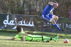 Kreisklasse 412 - GW Ingolstadt - DJK Ingolstadt - Florian Kunz blau DJK Ingolstadt - Umut Yürükal gelb GW Ingolstadt - Foto: Jürgen Meyer