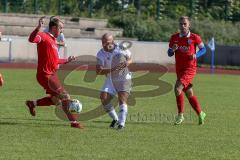 Kreisliga 1 - DJK Ingolstadt - NK Croatia Großmehring - Sebastian Geißler weiss DJK Ing - Foto: Jürgen Meyer