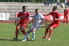 Kreisliga 1 - DJK Ingolstadt - NK Croatia Großmehring - Michael Anspann weiss DJK Ing - Foto: Jürgen Meyer