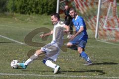 Kreisliga - NK Croatia Grossmehring - DJK Ingolstadt - Michael Anspann weiss DJK Ing - Foto: Jürgen Meyer