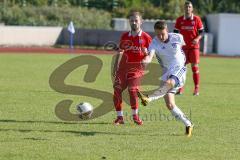 Kreisliga 1 - DJK Ingolstadt - NK Croatia Großmehring - Valentin Eichlinger weiss DJK Ing - Foto: Jürgen Meyer