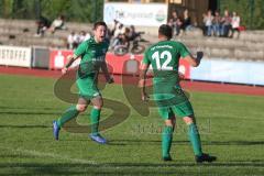 401 Kreisliga 1 - DJK Ingolstadt - TSV Gaimersheim -  Zoltan Vati trifft per Elfmeter zur 0:1 Führung - jubel - Foto: Jürgen Meyer