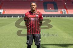 Justin Butler (31, FCI) ; FC Ingolstadt 04; 3.Liga, Porträttermin 2022/2023,