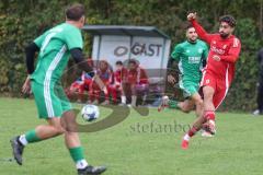 Kreisklasse - Saison 2025/26- TSV Lenting - Türkisch SV Ingolstadt - Daniel Drotleff rot Türk SV  - Foto: Meyer Jürgen
