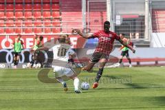 3. Liga; FC Ingolstadt 04 - SV Elversberg; Donald Nduka (42, FCI) Tekerci Sinan (10 SVE)