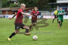 Toto-Pokal; VfB Eichstätt - FC Ingolstadt 04; Tobias Bech (11, FCI) Tim Civeja (8, FCI)