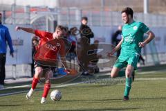 Bayernliga Nord - Saison 2023/24 - FC Ingolstadt 04 II - TSV Neudrossenfeld - Fabio Riedl (Nr.24 - FCI) - Seiter Mikel grün Neudrossenfeld - Foto: Meyer Jürgen