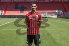 Visar Musliu (16, FCI) ; FC Ingolstadt 04; 3.Liga, Porträttermin 2022/2023,