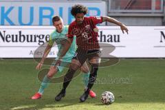 3. Liga - FC Ingolstadt 04 - 1. FC Kaiserslautern - Francisco Da Silva Caiuby (13, FCI) Zweikampf