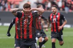 3. Liga; FC Ingolstadt 04 - SV Sandhausen; Tor Jubel Treffer Elfmeter Sebastian Grönning (11, FCI) 2:1