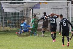 Fussball - Kreisliga - FC Grün Weiss Ingolstadt - FC Fatih Ingolstadt - Adar Gectan grün GW Ing. mit dem 1:1 Ausgleichstreffer - Ali Cakmakci Torwart Fatih Ing. - jubel - Foto: Meyer Jürgen