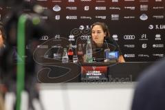 3. Liga - Saison 2024/25 - Pressekonferenz - FC Ingolstadt 04 -  - Cheftrainerin Sabrina Wittmann (FCI) - XXXXX - Foto: Meyer Jürgen