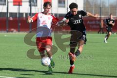 B-Junioren Bundesliga  - Saison 2023/24 - B-Junioren - FC Ingolstadt 04 - FC Bayern München - Jackson Taysir schwarz FCI - XXXXX - Foto: Meyer Jürgen