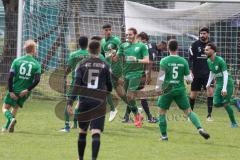 Fussball - Kreisliga - FC Grün Weiss Ingolstadt - FC Fatih Ingolstadt - Der 2:1 Führungstreffer durch Inan Düzgün #11 grün GW Ing. - jubel - Foto: Meyer Jürgen