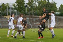 Bayernliga Süd - Saison 2021/2022 - FC Ingolstadt 04 II - SV Donaustauf - Happi Monthe Benjamin (#24 FCI) - Foto: Meyer Jürgen