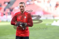 3. Liga; FC Ingolstadt 04 - SV Waldhof Mannheim; vor dem Spiel Torwart Marius Funk (1, FCI)