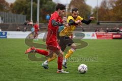 Kreisliga - Saison 2026/27 - SV Zuchering - FC Hitzhofen/Oberzell - Maik Wnendt gelb Hitzhofen - Felix Held rot Zuchering -  Foto: Meyer Jürgen