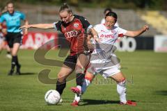 DFB—Pokal 1. Hauptrunde -  Saison 2026/27  - FC Ingolstadt 04 Frauen - 1. FSV Mainz 05 - Jenny Beyer (Nr.8 - FCI Frauen) - Takizawa Rio weiss Mainz - Foto: Meyer Jürgen