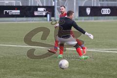 AUDI - Schanzer Amateurcup 2023 - Vorrunde - SV Walpertskirchen - SV Zuchering - Der 1:4 Treffer durch Patrick Weiher rot Zuchering - jubel - Stefan Gröppmaier Torwart Walpertskirchen - Foto: Meyer Jürgen