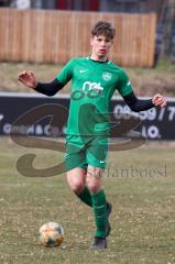 Testspiel - SV Manching - TSV Pöttmes - Simon Berger (#5 Manching) - Foto: Jürgen Meyer