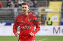 3. Liga; VfB Oldenburg - FC Ingolstadt 04; vor dem Spiel Calvin Brackelmann (17, FCI)