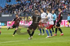 2.BL; Hamburger SV - FC Ingolstadt 04; Marc Stendera (10, FCI) Maximilian Beister (11, FCI) Schonlau Sebastian (4 HSV) Thomas Keller (27, FCI)