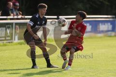 Kreispokal - Saison 2025/26- SV Eitensheim- TSV Gaimersheim  - Marcus Keilwerth (Nr.13 - TSV Gaimersheim) - Ali Ata rot Eitensheim - Foto: Meyer Jürgen