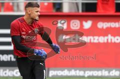 2.BL; FC Ingolstadt 04 - 1. FC Nürnberg - Warmup, Torwart Fabijan Buntic (24, FCI)