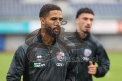 Toto-Pokal; SV Wacker Burghausen - FC Ingolstadt 04; vor dem Spiel Keanan Bennetts (18 FCI)