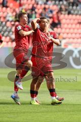 3. Liga; FC Ingolstadt 04 - SSV Ulm; Tor Jubel Treffer Marcel Costly (22, FCI) Max Plath (14 FCI) Gustav Christensen (24, FCI)