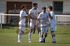Kreisliga - Saison 2026/27 - TSV Großmehring - SV Kasing - Der 1:0 Führungstreffer durch Sebastian Eisenberger weiss Großmehring - jubel  - Foto: Meyer Jürgen