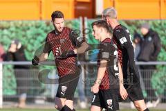 3. Liga; Testspiel; SpVgg Greuther Fürth - FC Ingolstadt 04 - Tor Jubel Treffer Ryan Malone (16, FCI) 0:1, Benjamin Kanuric (8, FCI) Moritz Seiffert (23, FCI)