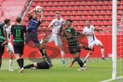 Torwart Schaffran Leon (25 Fürth) Maximilian Neuberger (38, FCI) Bauer Maximilian (4 Fürth) Christiansen Max (13 Fürth) ; FC Ingolstadt 04 - SpVgg Greuther Fürth; 2.BL; Testspiel