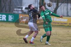 Bezirksliga - Saison 2024/25 - FC Gerolfing - FC Fatih Ingolstadt - Flaur Bashota (Nr.23 - FC Gerolfing) - Roin Koblianidze (Nr.11 - FC Fatih) - Foto: Meyer Jürgen